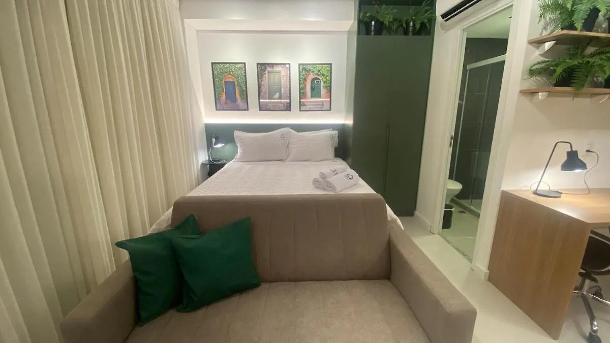 Lägenhet Loft Green Door - Lindo Apartamento No Paraiso São Paulo