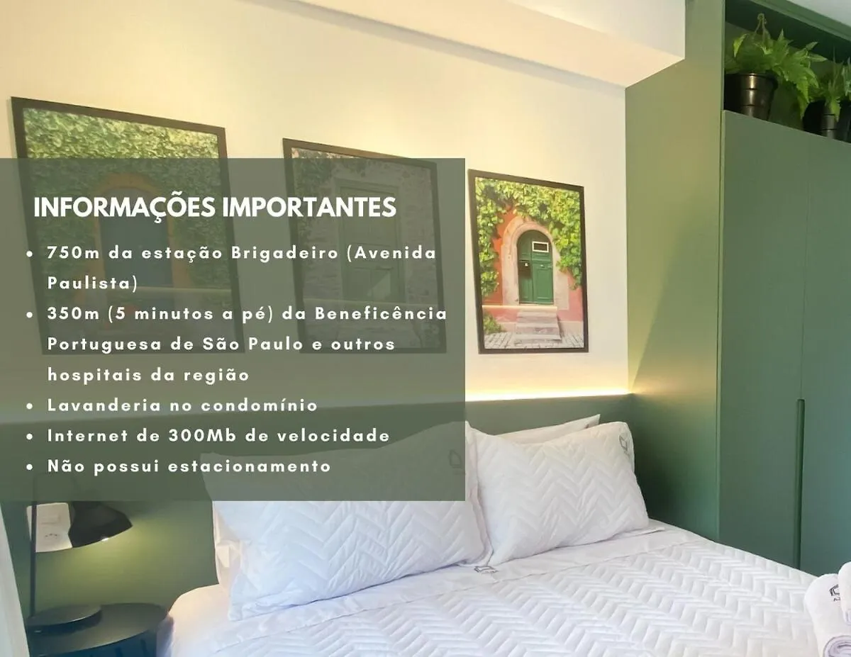 Lägenhet Loft Green Door - Lindo Apartamento No Paraiso São Paulo Brasilien