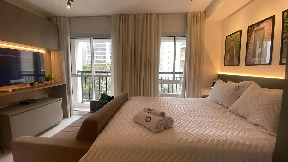 Loft Green Door - Lindo Apartamento No Paraiso São Paulo Brasilien